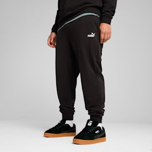 メンズ ESS NO. 1 ロゴ スウェットパンツ, PUMA Black, extralarge-JPN