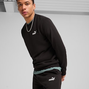 メンズ ESS NO. 1 ロゴ スウェットパンツ, PUMA Black, extralarge-JPN
