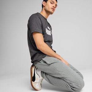 メンズ ESS NO. 1 ロゴ スウェットパンツ, Medium Gray Heather, extralarge-JPN