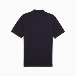 メンズ ESS NO. 1 ロゴ ピケ 半袖 ポロシャツ, New Navy, extralarge-JPN