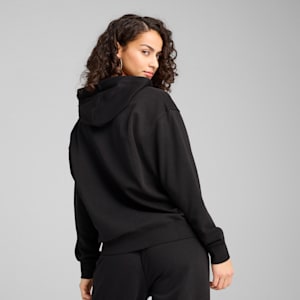 ウィメンズ ESS スクリプト コンフォート フーディ, PUMA Black, extralarge-JPN