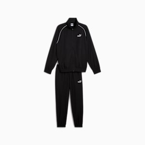 メンズ ウーブン パイピング トラックスーツ 上下セット, PUMA Black, extralarge-JPN