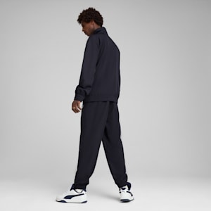 メンズ ウーブン パイピング トラックスーツ 上下セット, New Navy, extralarge-JPN