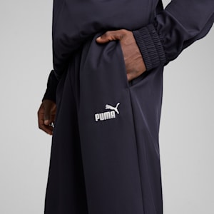 メンズ ウーブン パイピング トラックスーツ 上下セット, New Navy, extralarge-JPN