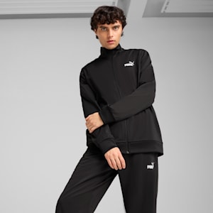メンズ ESS ポリ スーツ 上下セット, PUMA Black, extralarge-JPN