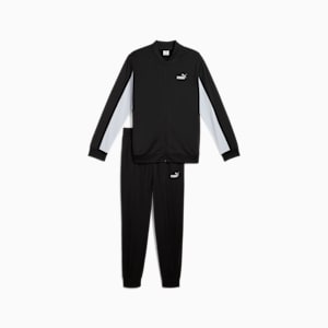 メンズ ポリ ベースボール スーツ 上下セット, PUMA Black, extralarge-JPN