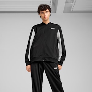 メンズ ポリ ベースボール スーツ 上下セット, PUMA Black, extralarge-JPN