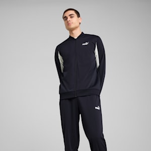 メンズ ポリ ベースボール スーツ 上下セット, New Navy, extralarge-JPN
