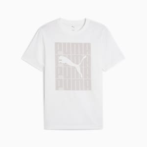 メンズ グラフィックス プーマ ウォーディング 半袖 Tシャツ, PUMA White, extralarge-JPN