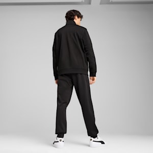 メンズ プーマ ポリ カラーブロック スーツ 上下セット, PUMA Black, extralarge-JPN