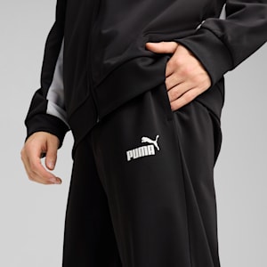 メンズ プーマ ポリ カラーブロック スーツ 上下セット, PUMA Black, extralarge-JPN