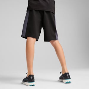 ボーイズ アクティブ スポーツ グラフィック スウェット ショーツ 120-160cm, PUMA Black, extralarge-JPN