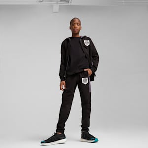 ボーイズ アクティブ スポーツ グラフィック フーディ 120-160cm, PUMA Black, extralarge-JPN