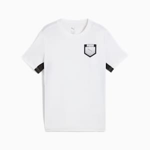 ボーイズ アクティブ スポーツ グラフィック 半袖 Tシャツ B 120-160cm, PUMA White, extralarge-JPN