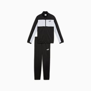 ボーイズ プーマ ポリ カラーブロック スーツ B 上下セット 120-160cm, PUMA Black, extralarge-JPN