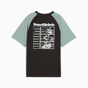 ボーイズ ミッド90S グラフィック 半袖 Tシャツ II B 120-160cm, PUMA Black, extralarge-JPN