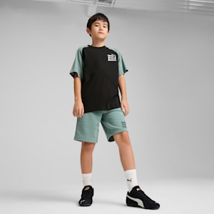 ボーイズ ミッド90S グラフィック 半袖 Tシャツ II B 120-160cm, PUMA Black, extralarge-JPN