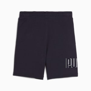 ボーイズ プーマ スポーツ グラフィック ショーツ トリコット 120-160cm, New Navy, extralarge-JPN