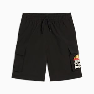 ボーイズ ミッド 90S カーゴ チノ ショーツ B 120-160cm, PUMA Black, extralarge-JPN