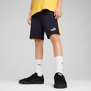 ボーイズ ESS ブロック ショーツ TR B 120-160cm, New Navy, extralarge-JPN
