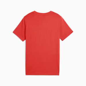 ボーイズ ESS ロゴ ラブ HOG 半袖 Tシャツ B 120-160cm, Red Fire, extralarge-JPN