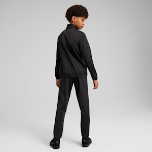 ボーイズ ポリ カラーブロック スーツ B 上下セット 120-160cm, PUMA Black, extralarge-JPN