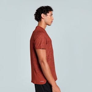 M Studio Cloudspun Printed Men's Training Tee, Mars Red, extralarge-IND