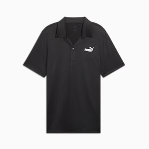 Essentials All In Men's Polo Shirt, PUMA Black, extralarge