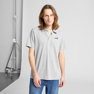 Essentials All In Men's Polo Shirt, Light Gray Heather, extralarge