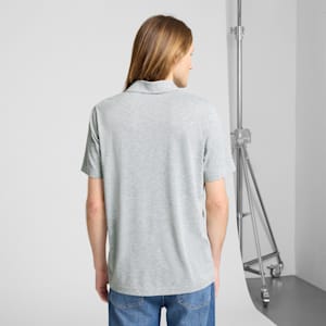 Polo ESS All In para hombre, Light Gray Heather, extralarge