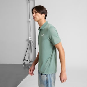 Essentials All In Men's Polo Shirt, Green Moon, extralarge
