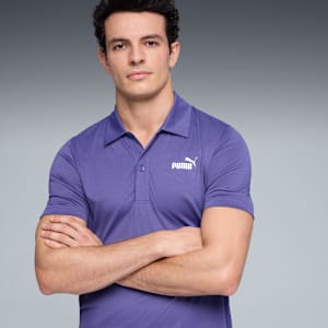 Essentials All In Men's Polo Shirt, Blue Crystal, extralarge