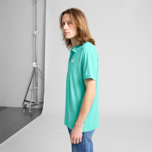 Essentials All In Men's Polo Shirt, Aquatic, extralarge