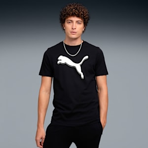 Men’s Cotton Graphic Printed T-shirt, PUMA Black, extralarge-IND