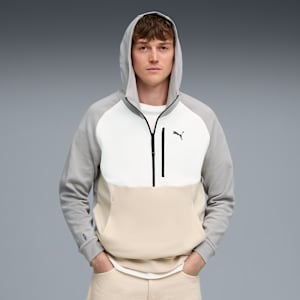 PUMATECH Half Zip Hoodie Men, Gray Echo, extralarge