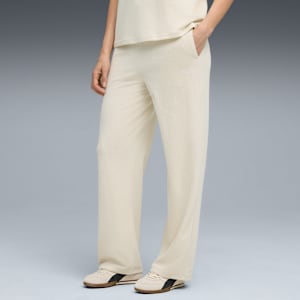 Essentials Elevated Velour Pants Women, Alpine Snow, large