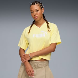Essentials Relaxed Football Jersey Women, Gold Moon, extralarge