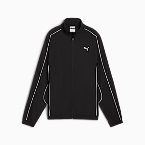 PUMA Sport Woven Full-Zip Jacket Women, PUMA Black, extralarge