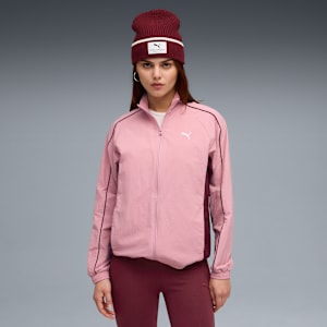 PUMA Sport Woven Full-Zip Jacket Women, Poised Pink, extralarge