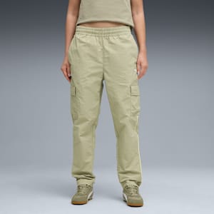 PUMA Sport Woven Cargo Pants Women, Lux Army, extralarge