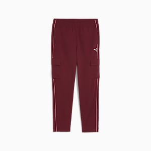 PUMA Sport Woven Cargo Pants Women, Ruby Shimmer, extralarge