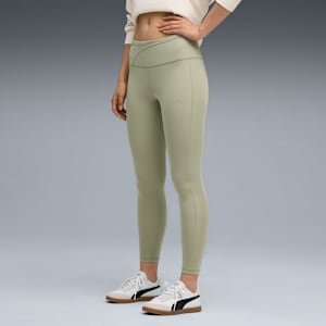 Evostripe High-Waist Tights Women, Lux Army, extralarge