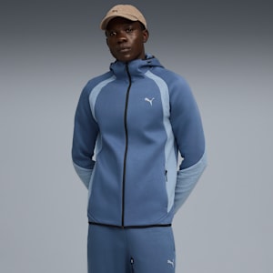 Evostripe Hoodie Men, Dark Indigo, extralarge