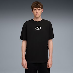 PUMA Sport Relaxed Graphic Tee Men, PUMA Black, extralarge