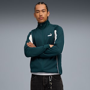 PUMA Sport Poly Track Jacket Men, Green Terrain, extralarge
