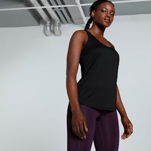 Active Women's Tank, Puma Black, extralarge-IND