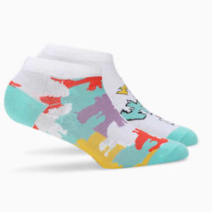 Puzzle Socks Pack of 2, Blue Turquoise, extralarge-IND