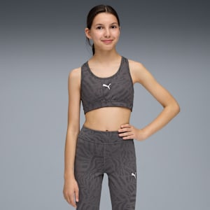 TAD ESS AOP Bra Youth, PUMA Black, extralarge