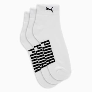 Half Terry Ankle-Length Unisex Socks Pack of 3, PUMA White-PUMA White-PUMA White, extralarge-IND