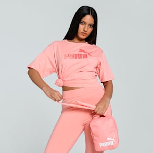 Graphic Animal Women's Relaxed Fit Tee, Pink Fruit, extralarge-IND